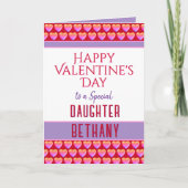 Carte de Saint-Valentin pour fille joyeuse (Devant)
