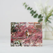 Carte de Saint-Valentin pour l'école (Debout devant)