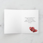 Carte de Saint Valentin pour ma femme (Intérieur)