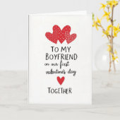 Carte de Saint-Valentin pour petit ami (Fleur jaune)