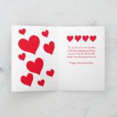 Carte de Saint-Valentin pour une maman et un papa (Intérieur)