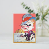 Carte de Saint-Valentin Retro vintage (Debout devant)