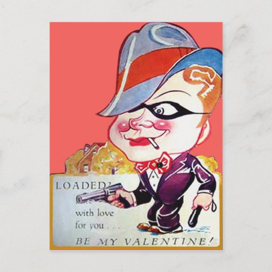 Carte de Saint-Valentin Retro vintage (Devant)
