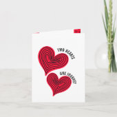 Carte de Saint-Valentin romantique (Devant)
