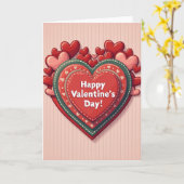 Carte de Saint-Valentin romantique (Fleur jaune)