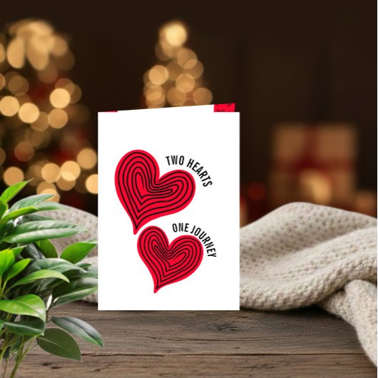 Carte de Saint-Valentin romantique