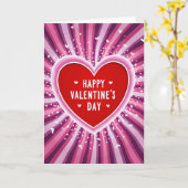 Carte de Saint-Valentin romantique en forme de cœu (Fleur jaune)