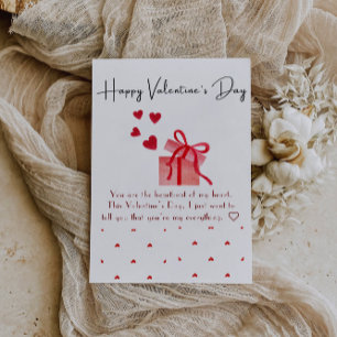 Carte de Saint-Valentin Simple Heart