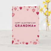 Carte de Saint-Valentin sincère pour grand-mère (Fleur jaune)