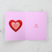 Carte de Saint Valentin sucrée (Intérieur)