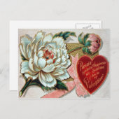 Carte de Saint-Valentin victorienne (Devant / Derrière)