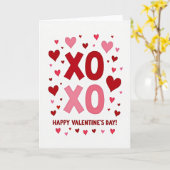 Carte de Saint-Valentin Xoxo sincère (Fleur jaune)