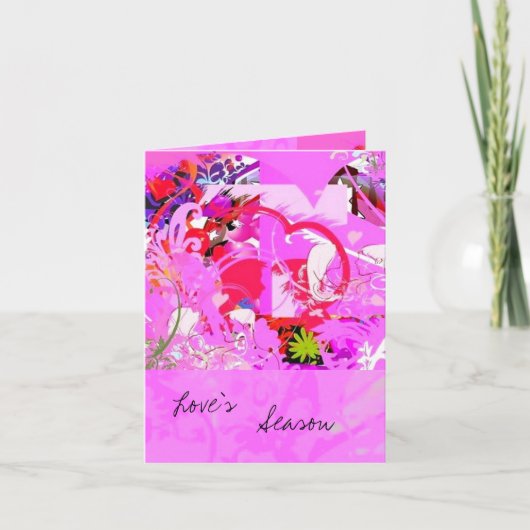 Carte de saison d'amour (Devant)