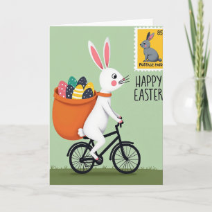 Carte de saison de livraison de lapin