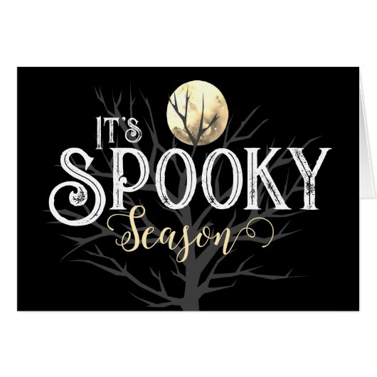 Carte de saison éffrayante (Devant horizontal)