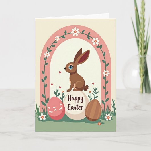 Carte de saison joyeuse de printemps (Devant)