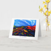 CARTE DE SALUT (Fleur jaune)