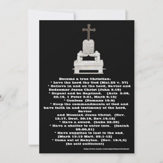 Carte de salut (Devant)