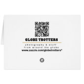 CARTE DE SALUT DE CODE (Dos Horizontal)