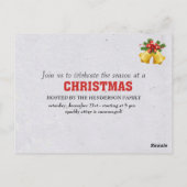 CARTE DE SALUT DE NOËL (Dos)