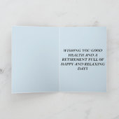 CARTE DE SALUT - HAMMOCK ET HEUREUX RETRAIT (Intérieur)