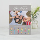 CARTE DE SALUT NUTCRACKER DE NOËL (Debout devant)