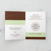 CARTE DE SALUT PERSONNALISÉE :: flocon de neige ma (Intérieur)