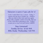 Carte de salut : Vôtre pour demander (Dos)