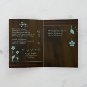 Carte de salutation de brochure de salon de Spa Fl (Intérieur)