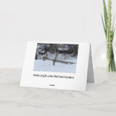 carte de salutation d'épée celtique (Dos)