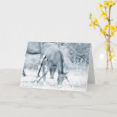 Carte de salutation du poulailler_Motivational (Fleur jaune)