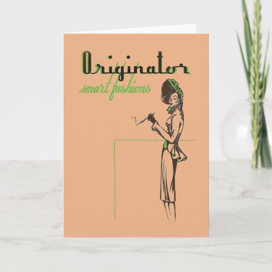 carte de salutation ou de note d'illustration de (Devant)