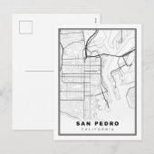 Carte de San Pedro (Devant / Derrière)
