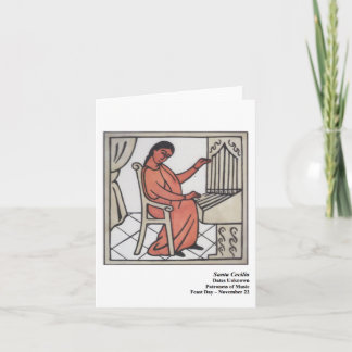 Carte de Santa Cecilia Santo