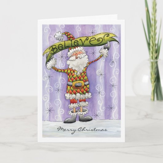 Carte de Santa Christmas (Devant)