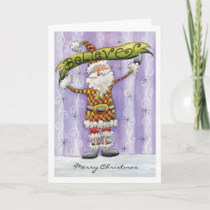 Carte de Santa Christmas