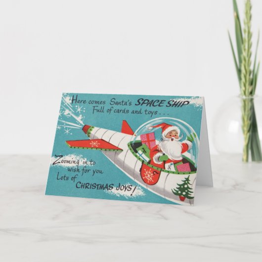 Carte de Santa Christmas (Devant)