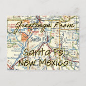Carte de Santa Fe (Devant)