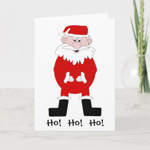 Carte de Santa Humorous Christmas