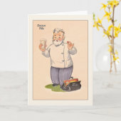 Carte de santé vintage (Fleur jaune)