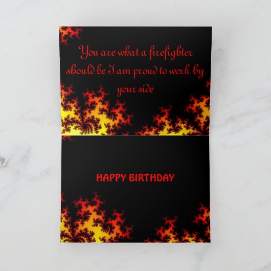 Carte de sapeur-pompier (Intérieur)