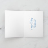 carte de sapin de Noël (Intérieur)