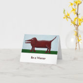 Carte de saucisse (Fleur jaune)