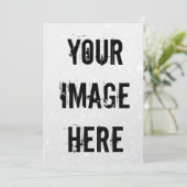 Carte de sauvegarde à plat entièrement personnalis (Debout devant)