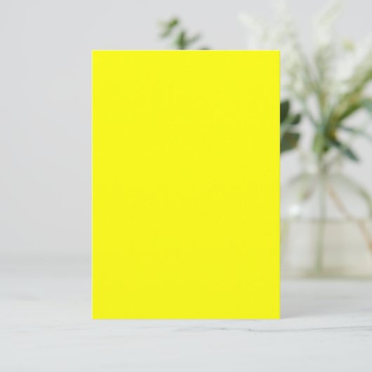Carte de sauvegarde à plat jaune (Debout devant)