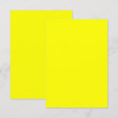 Carte de sauvegarde à plat jaune (Devant / Derrière)