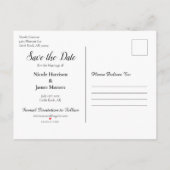 Carte de sauvegarde à rayures noires gothiques vic (Dos)