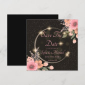 Carte de sauvegarde Black/floral (Devant / Derrière)