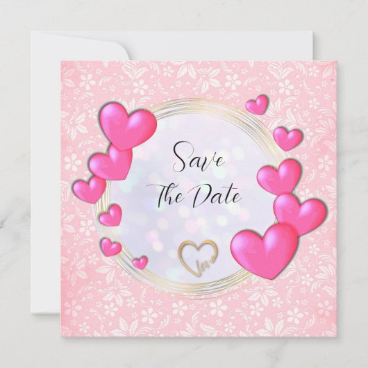 Carte de sauvegarde de date (Devant)