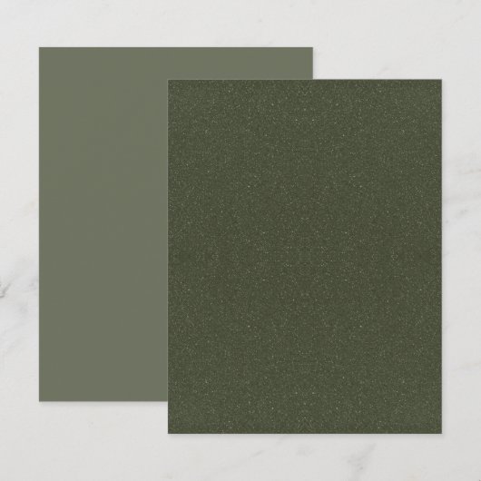 Carte de sauvegarde de date à plat avec bruit de v (Devant / Derrière)